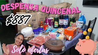 🪙SOLO OFERTAS💰  DESPENSA QUINCENAL [upl. by Esinert]