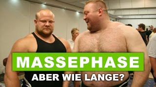 Wie lange eine Massephase machen [upl. by Alael]