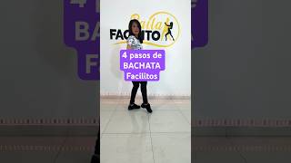 4 pasos de BACHATA Facilitos 💃🏻 [upl. by Genni]