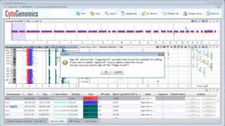 CytoGenomics Checking out sample results and signing off [upl. by Ynnol]