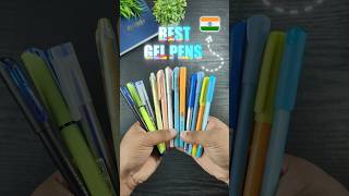 Best GEL Pens💯 in India 🇮🇳 writingmania bestgelpens boardsexam ytshortsindia pen pencil [upl. by Mapel729]