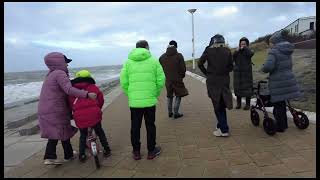 Norderney Germany Stadtspaziergang am 2 Weihnachtsfeiertag City life 2023 [upl. by Eelnyl77]