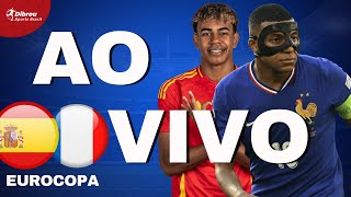 ESPANHA X FRANÇA AO VIVO EUROCOPA 2024 DIRETO DA ALEMANHA  SEMIFINAL  NARRAÇÃO [upl. by Royal]