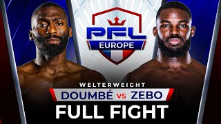 HD FULL FIGHT Cedric Doumbe vs Jordan Zebo  PFL Paris Walkout Intros KO amp Interview [upl. by Whitehouse]