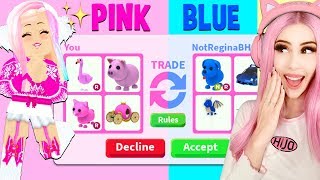 I Tried The ONE COLOR TRADE CHALLENGE In Adopt Me Roblox Adopt Me Trading [upl. by Adnulahs]