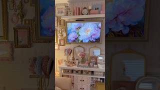 DIY TV Frame diy cozyhome momcave [upl. by Annaej]