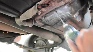 Tutorial Como reparar un Tanque de Gasolina con Pegamento Epóxico Sp1 [upl. by Sutsugua]