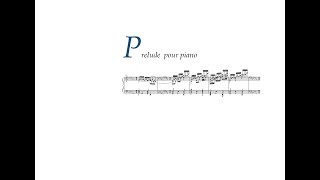 Preludes for piano N12 MVWV 93 a for Piano Maurice Verheul [upl. by Notsla]