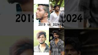 2019 vs 2024 😅♥️ friendshipgoals natpu nanban status crosswin nithishfreaky transformation [upl. by Dorr]