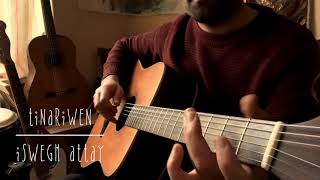 Tinariwen  Iswegh Attay  Guitar Lesson [upl. by Auria946]