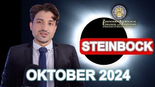 STEINBOCK OKTOBER 2024 MONATSHOROSKOP VON ZEHNSTERN ASTROLOGIE [upl. by Rivy661]