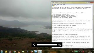 Integration Package Installation [upl. by Ammej]