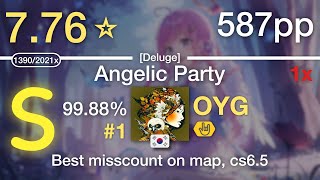 776⭐OYG  xi  Angelic Party Deluge HR 1 587pp 9988 1x [upl. by Ahsirek]