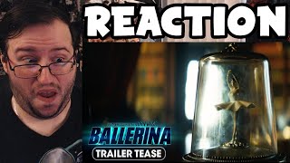 Gors quotFrom The World of John Wick Ballerina Trailer Tomorrow Teaserquot REACTION [upl. by Odab831]