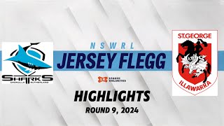 Jersey Flegg Cup HIGHLIGHTS  Round 9 2024  Cronulla Sharks vs St George Illawarra Dragons [upl. by Lleryd10]