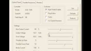 Programming an Alltrax Controller [upl. by Tavey]