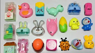 20 Latest pencil sharpener collection doremon sharpener fish sharpener [upl. by Imalda]