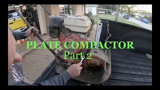 plate compactor part 2 [upl. by Yauq]