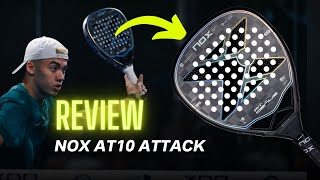 NOX AT10 ATTACK 🔥 POTÊNCIA e VERSATILIDADE ✅ MELHOR PALA de PADEL 2023 [upl. by Blackstock]