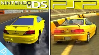 Need for Speed ProStreet  Nintendo DS vs PSP  Side by Side [upl. by Esimorp995]