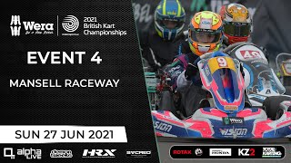 2021 Wera Tools British Kart Championships  LIVE from Mansell  Event 4 [upl. by Sage]