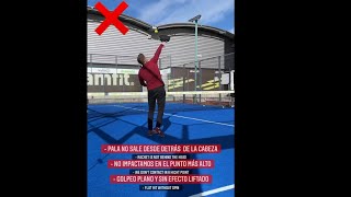 ❌ NO cometas estos errores 🎾 REMATE POR 3 [upl. by Botsford533]