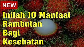 Inilah 10 Manfaat Rambutan Bagi Kesehatan [upl. by Noirrad816]