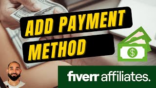 Fiverr Affiliate Program Payment Method Setup  Get Fiverr Affiliate Commissions Paid [upl. by Fougere]