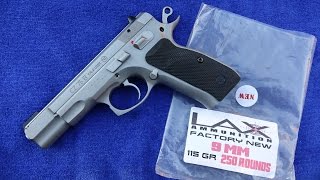 CZ 75 B Matte Stainless HD [upl. by Mayor]