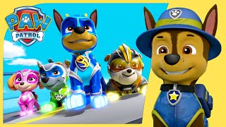 Over 1 Hour of Chase Mighty Rescues and more episodes  PAW Patrol  Cartoons for Kids Compilation [upl. by Yroggerg909]