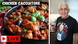 Chicken Cacciatore Recipe by Pasquale Sciarappa [upl. by Japha]