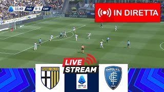 ParmaEmpoli IN DIRETTA  Lega Serie A 202425  Partita in diretta oggi [upl. by Candie]