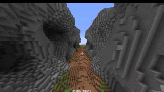 Minecraft Let´s Build Terraforming a Gorge  Part 1 Timelapse [upl. by Burner13]