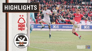 Nottingham Forest v Swansea City  Highlights [upl. by Hoag]