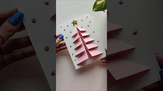 Make a STUNNING Christmas TREE CARD in Minutes [upl. by Rebmik664]