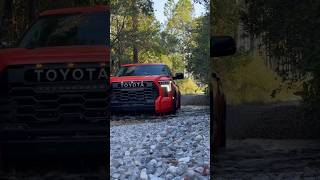 Hybrid Tundra  Water Crossing 😱 tundra trdpro toyota car [upl. by Ariik227]