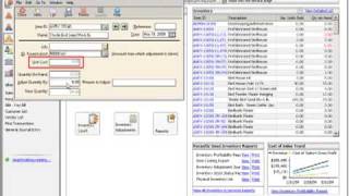 Inventory Tutorial  Sage Peachtree Basics for New Users [upl. by Mannos]