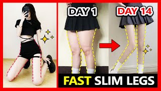 TOP SLIM LEG WORKOUT FOR GIRL  Get Slim Legs Slim Thighs Slim Calves Skinny Legs Fast [upl. by Rednasxela]