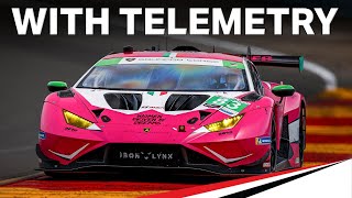 Watkins Glen Hot Lap  Huracan GT3 EVO2  Narrated by Michelle Gatting  WeatherTech Championship [upl. by Alexia920]