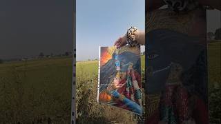 Mahakali drawing shorts kali maa [upl. by Nevad]