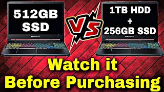 512GB SSD vs 1TB HDD  256GB SSD 🔥🔥 Pros amp Cons  Performance Price Battery  Which is Better [upl. by Kanor864]