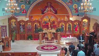 Kimisis Tis Theotokou Greek Church  Holy Pentecost [upl. by Nortal684]