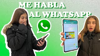 MI ADMIRADOR SECRETO ME HABLA AL WHATSAPP🤫 [upl. by Etnomed114]