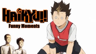 Haikyu Season 4 Funny Moments [upl. by Ardnyk370]