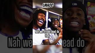 Duke Dennis Kai Cenat amp Fanum Clowning In Waffle House😂 shorts comedy MustWatch [upl. by Dorkas54]