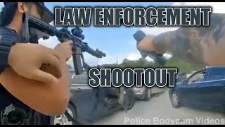 Law Enforcement Body Cam  Chase Breakdown  Navy SEAL [upl. by Olwena]