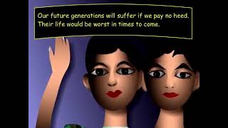 Save world Animation Video climatechange saveworld [upl. by Suzie]