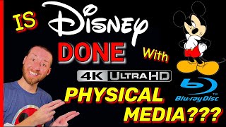 Is DISNEY DONE with PHYSICAL MEDIA 4K UHD amp Blu Ray Studio Insider Info Announcements SONY REVEALS [upl. by Devon]