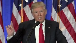 Trump Full Press Conference as PresidentElect HD  ABC News [upl. by Jacobine]