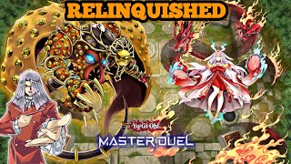 Best Maximillion Pegasus Deck  RELINQUISHED MillenniumEyes Restrict  YUGIOH MASTER DUEL [upl. by Elwin]